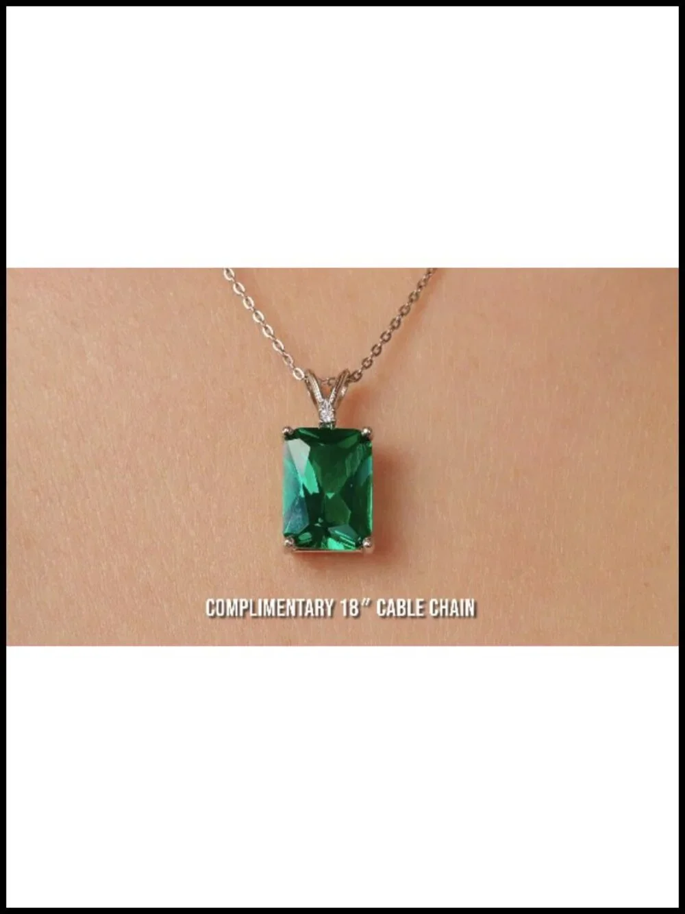 5-13 Cttw Gemstone Birthstone Pendant Necklace 925 Sterling Silver 18